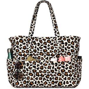 Beach Bags for Women Leopard